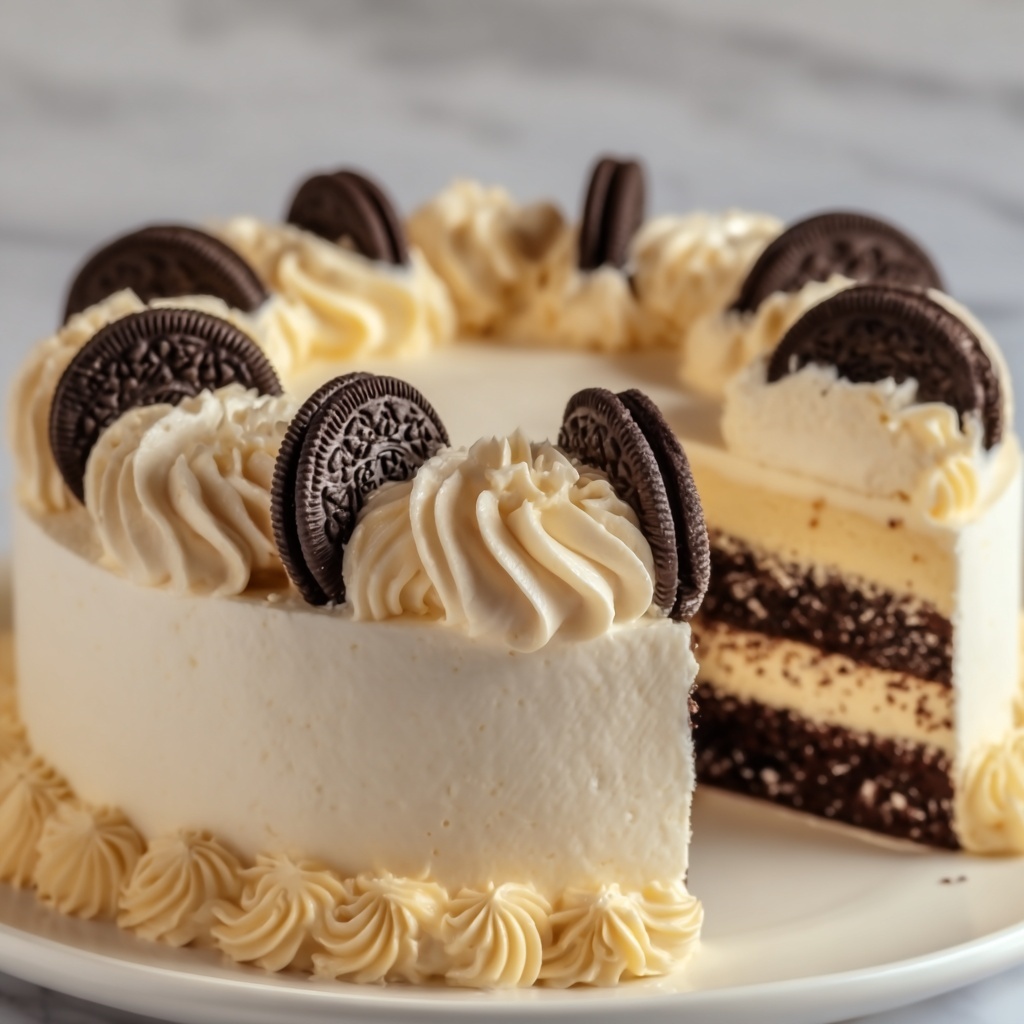 Milk and Cookies Cake Recipe - Recipe Image