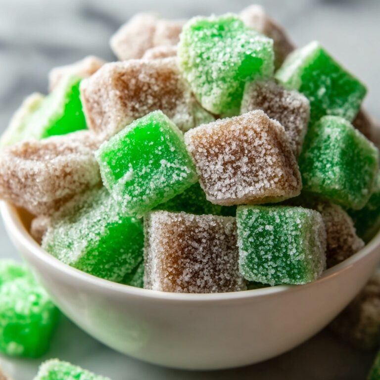 Green Mint Chocolate Muddy Buddies for St. Patrick’s Day Recipe
