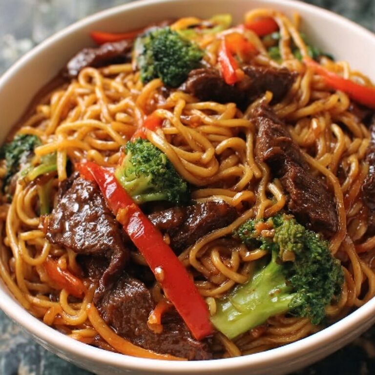 Beef Lo Mein Recipe