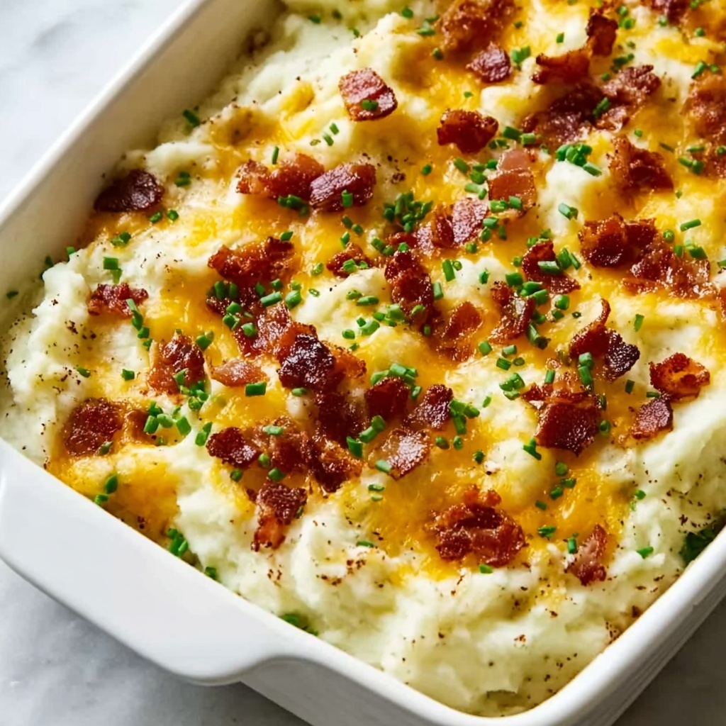 Loaded Cauliflower Casserole Recipe - Recipe Image