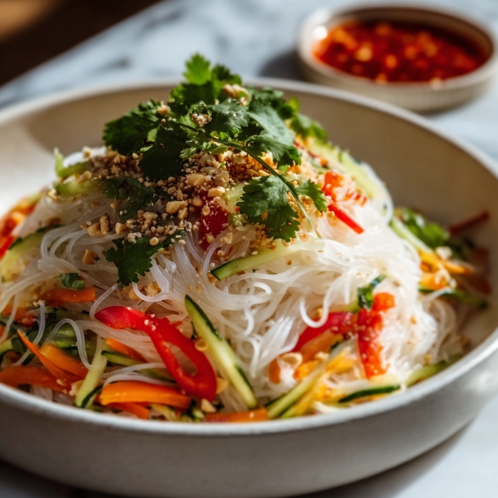 Vietnamese Vermicelli Noodle Salad Recipe - Recipe Image