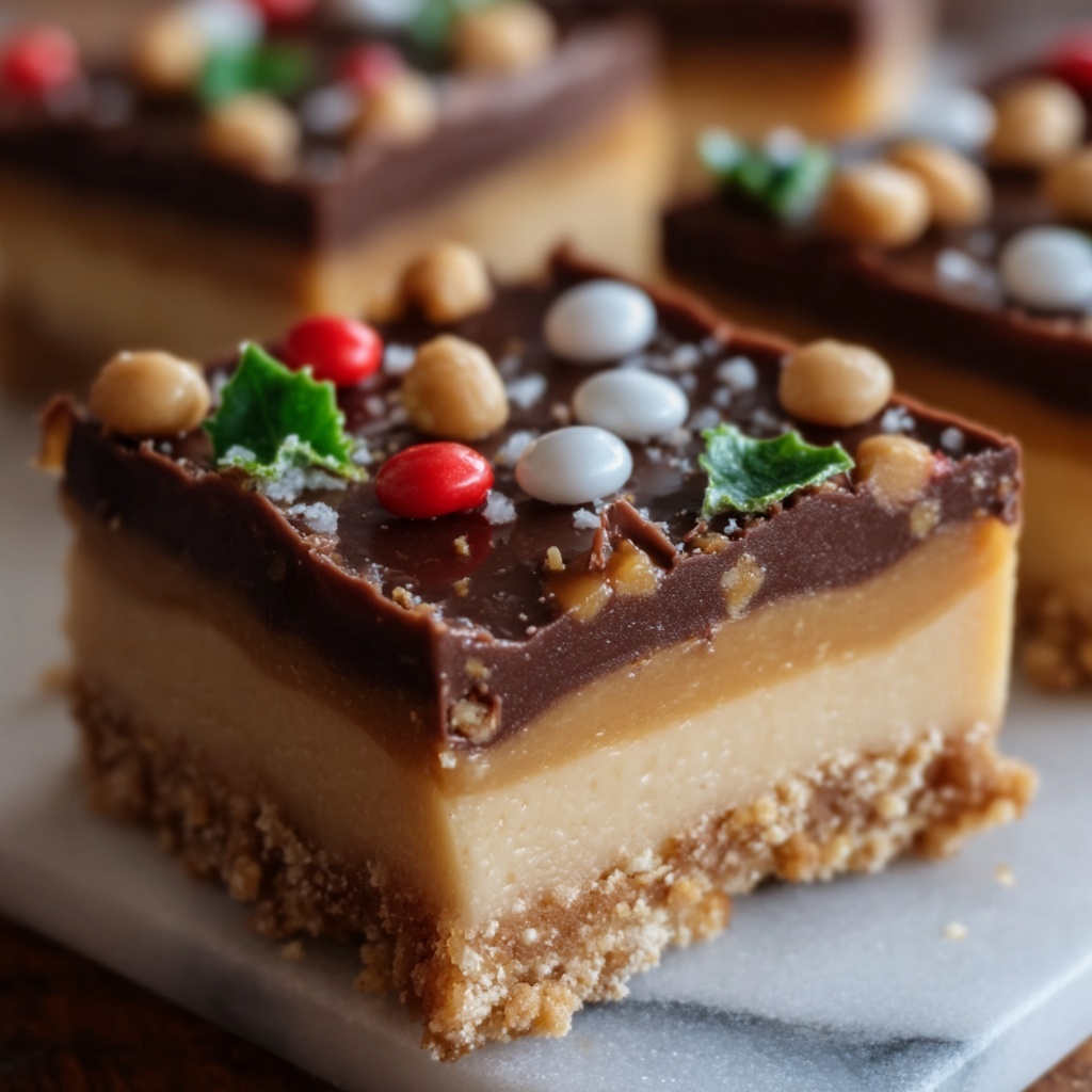 Sweet Simplicity: Peanut Butter Bars Recipe - Recipe Image