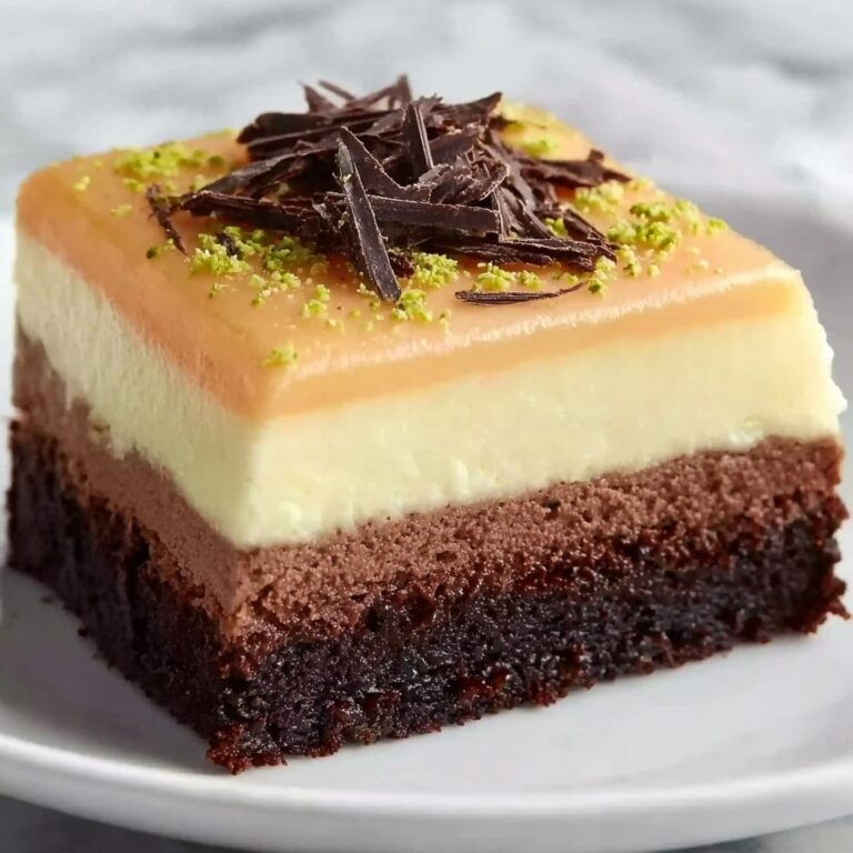 Secret Chocolate Cake with Passion Fruit Mousse Recipe