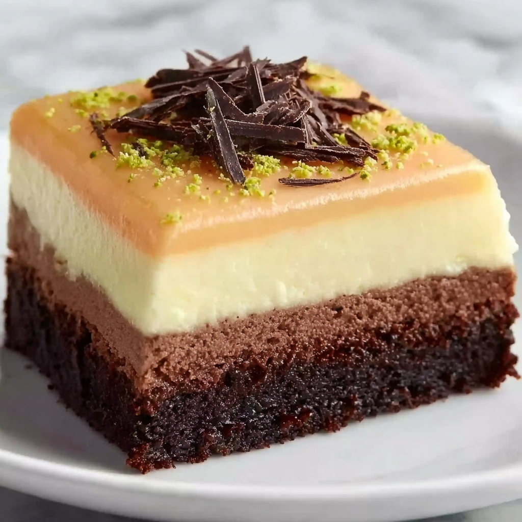 Secret Chocolate Cake with Passion Fruit Mousse Recipe - Recipe Image