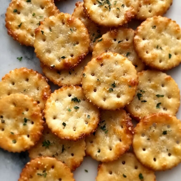 Garlic Parmesan Ritz Crackers Recipe