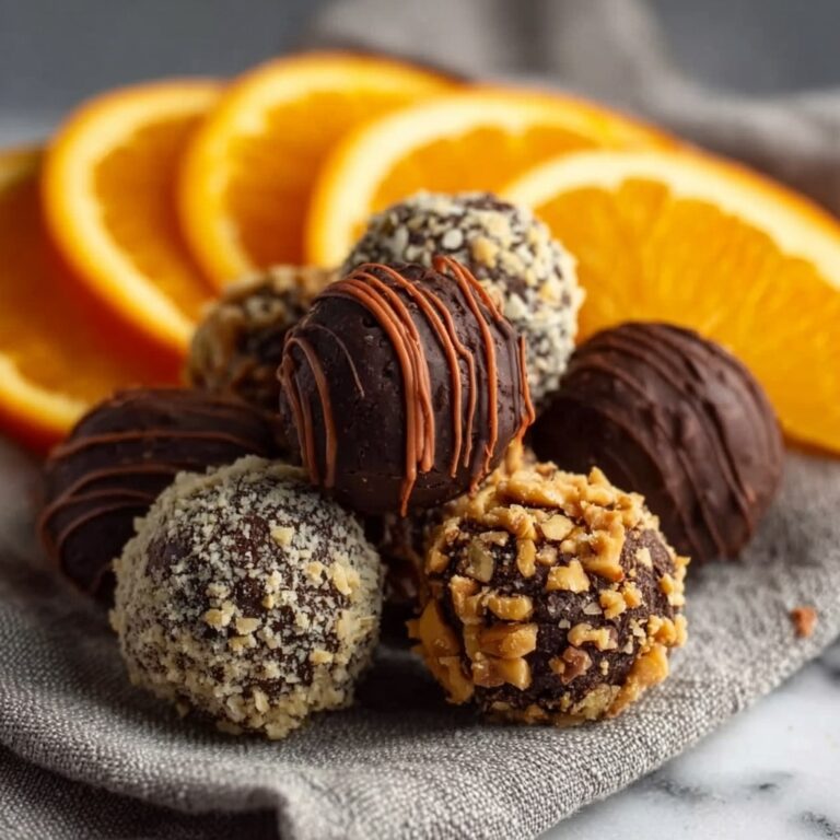 Chocolate Orange Christmas Truffles Recipe
