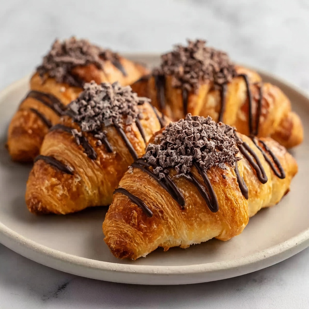 Chocolate Crescent Rolls with Optional Fruit, Nuts, and Spices Recipe - Recipe Image