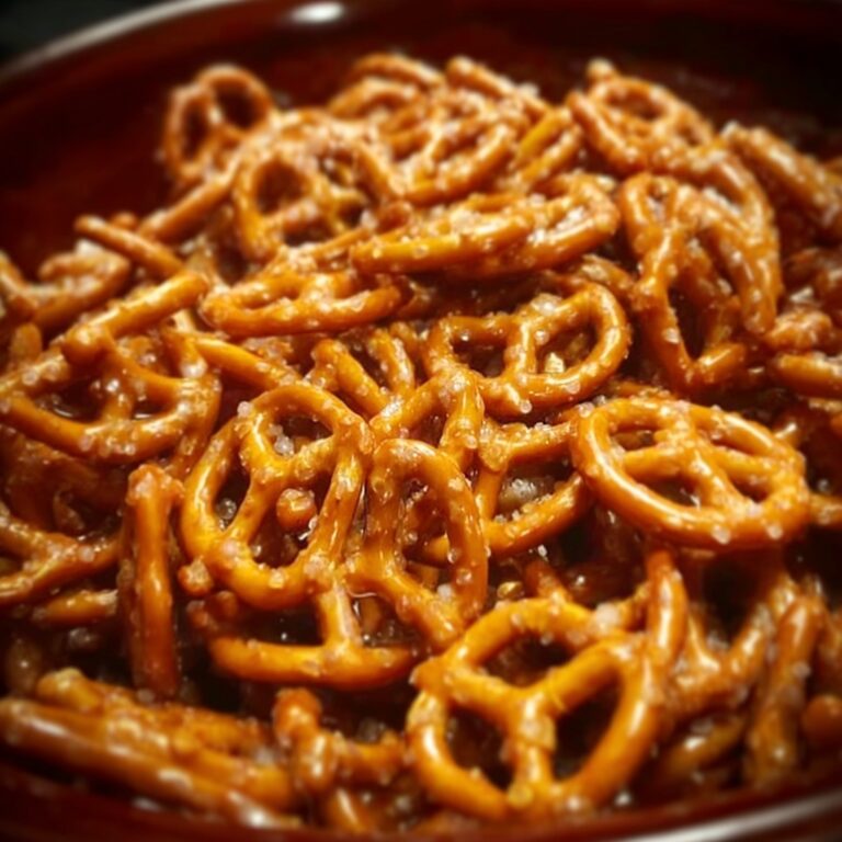 Butter Toffee Pretzels Recipe