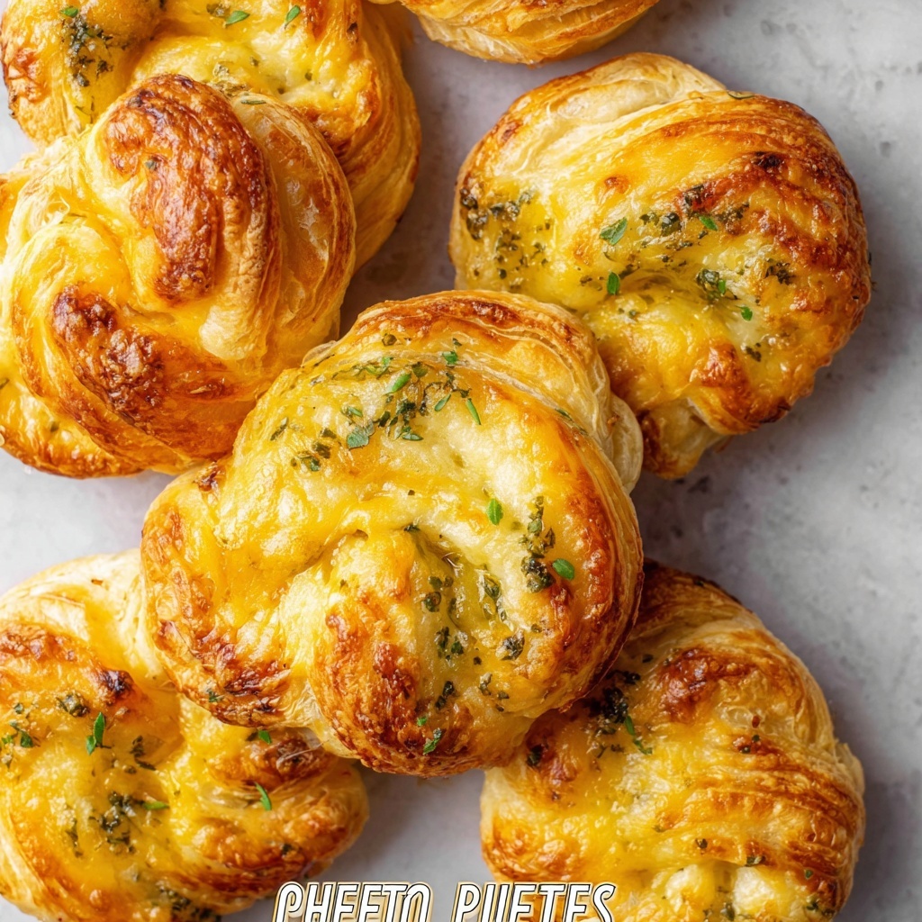 Cheesy Pesto Puffs Recipe - Recipe Image