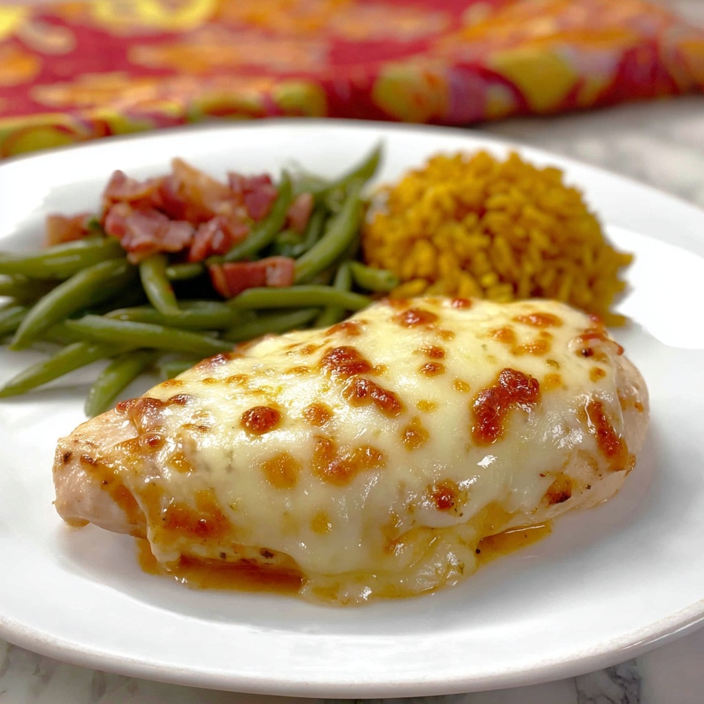 Cheesy Honey Mustard Chicken Recipe - Recipe Image