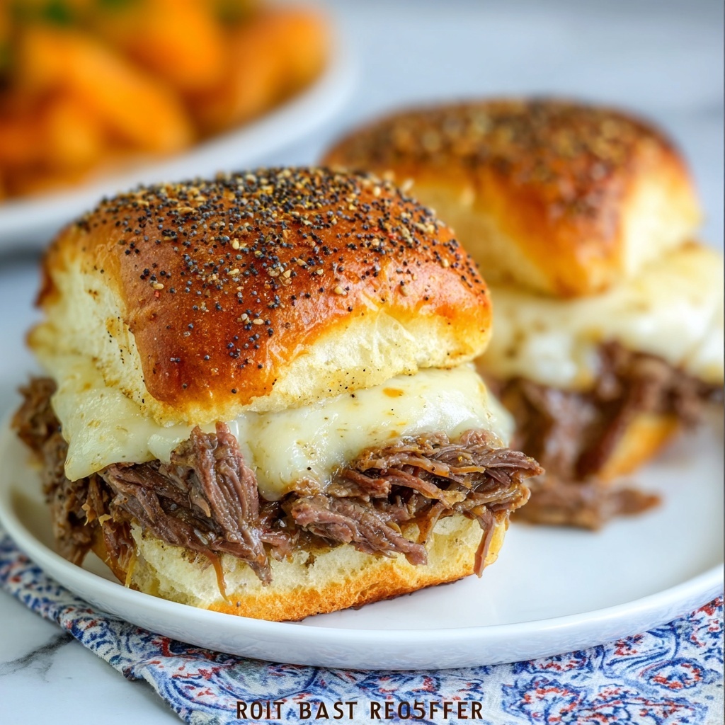 Party Roast Beef Sandwiches Recipe - Recipe Image