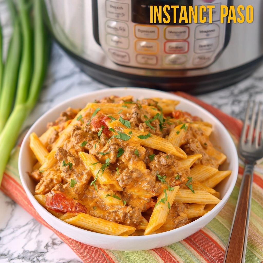 Instant Pot Taco Pasta Recipe - Recipe Image