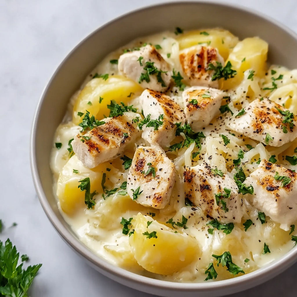 Chicken Alfredo Spaghetti Squash Casserole Recipe - Recipe Image