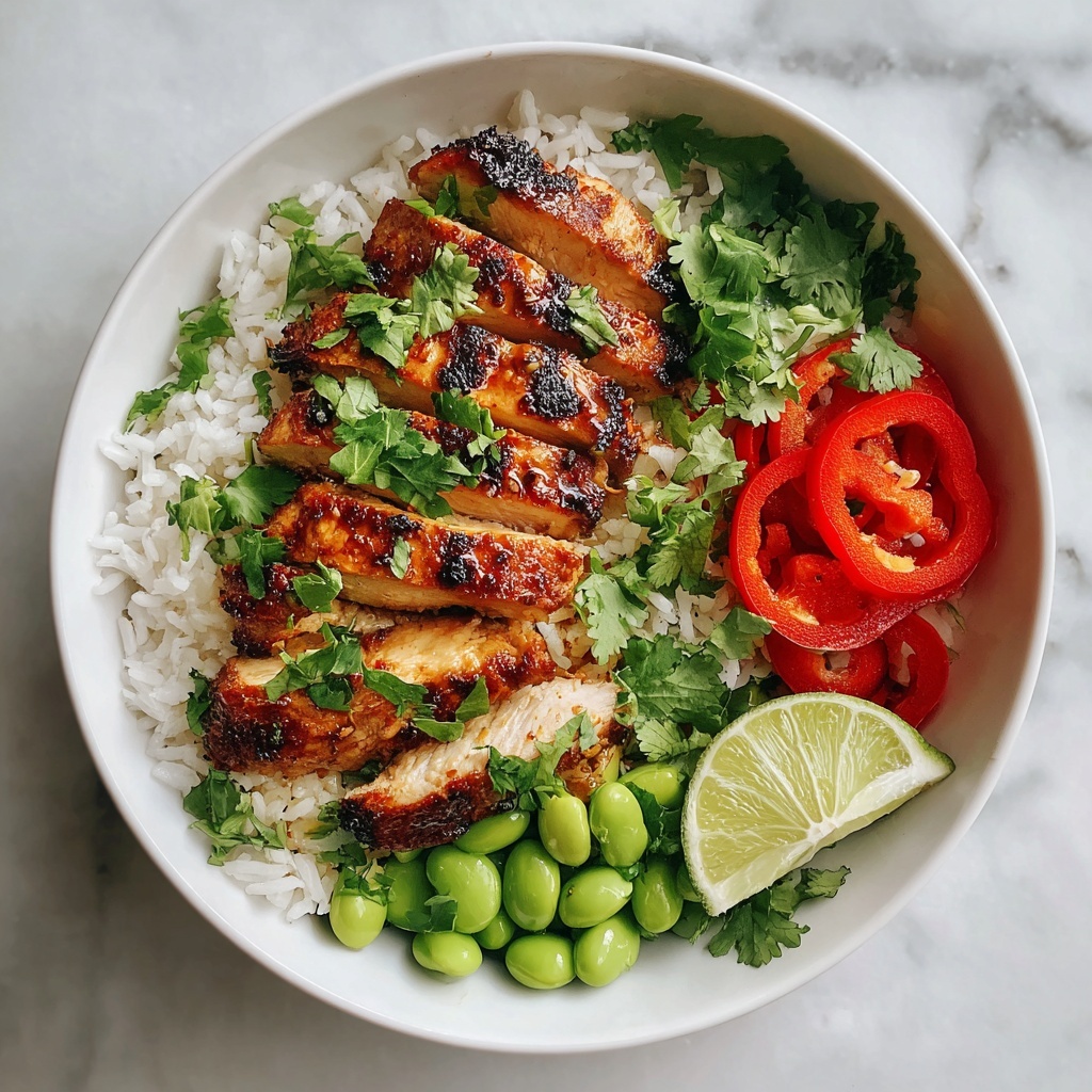 Coconut Chicken Rice Bowl Recipe - Recipe Image