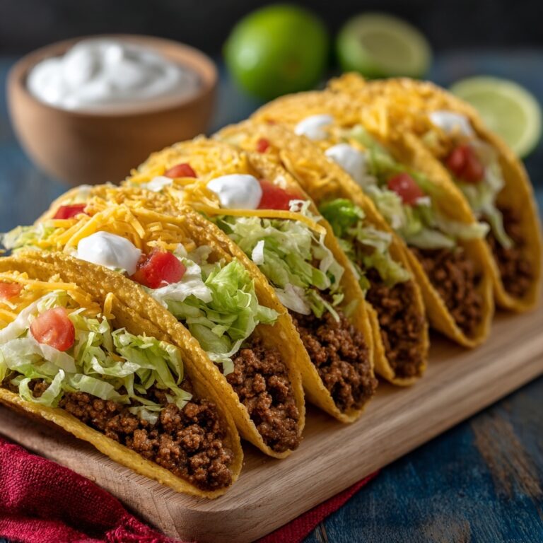 Classic Beef Tacos Recipe