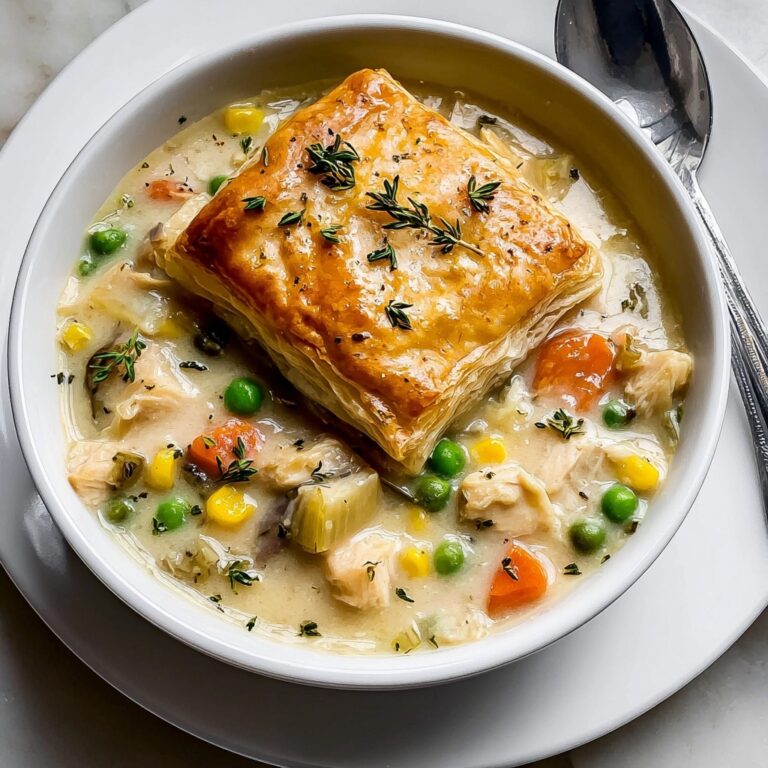 Chicken Pot Pie Soup Recipe