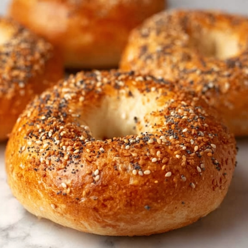 Easy Homemade Greek Yogurt Bagels Recipe - Recipe Image