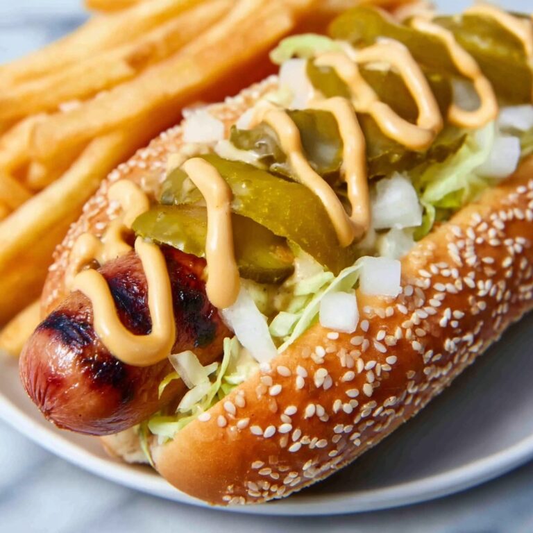 Big Mac Hot Dogs Recipe