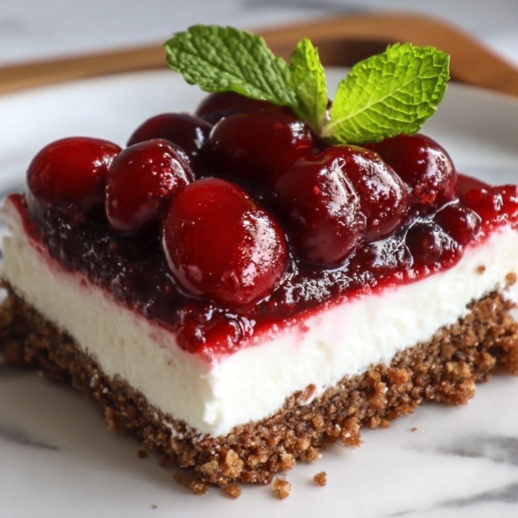 Cherry Cheesecake Lush Recipe - Recipe Image