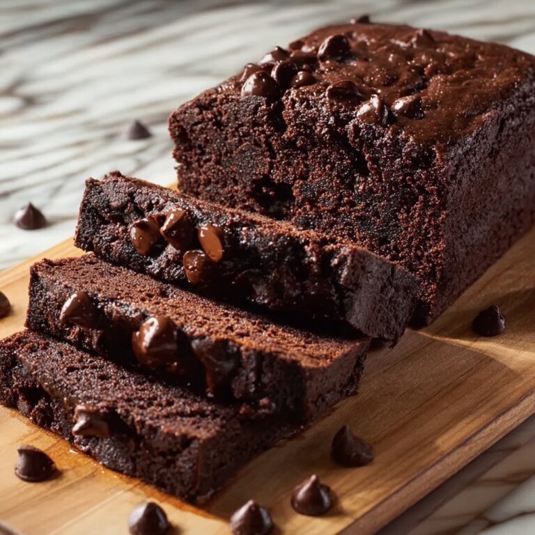 Fudgy Brownie Bread Recipe
