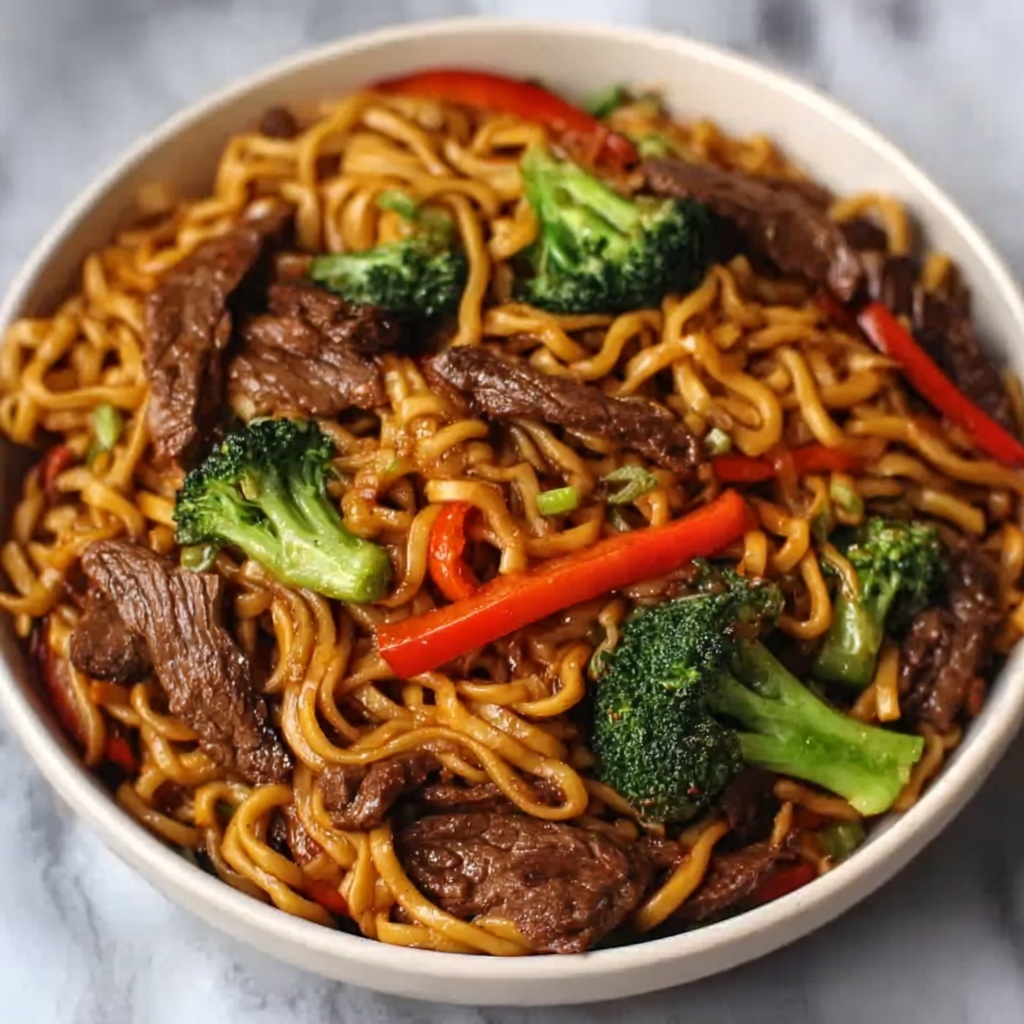 Beef Lo Mein Recipe - Recipe Image