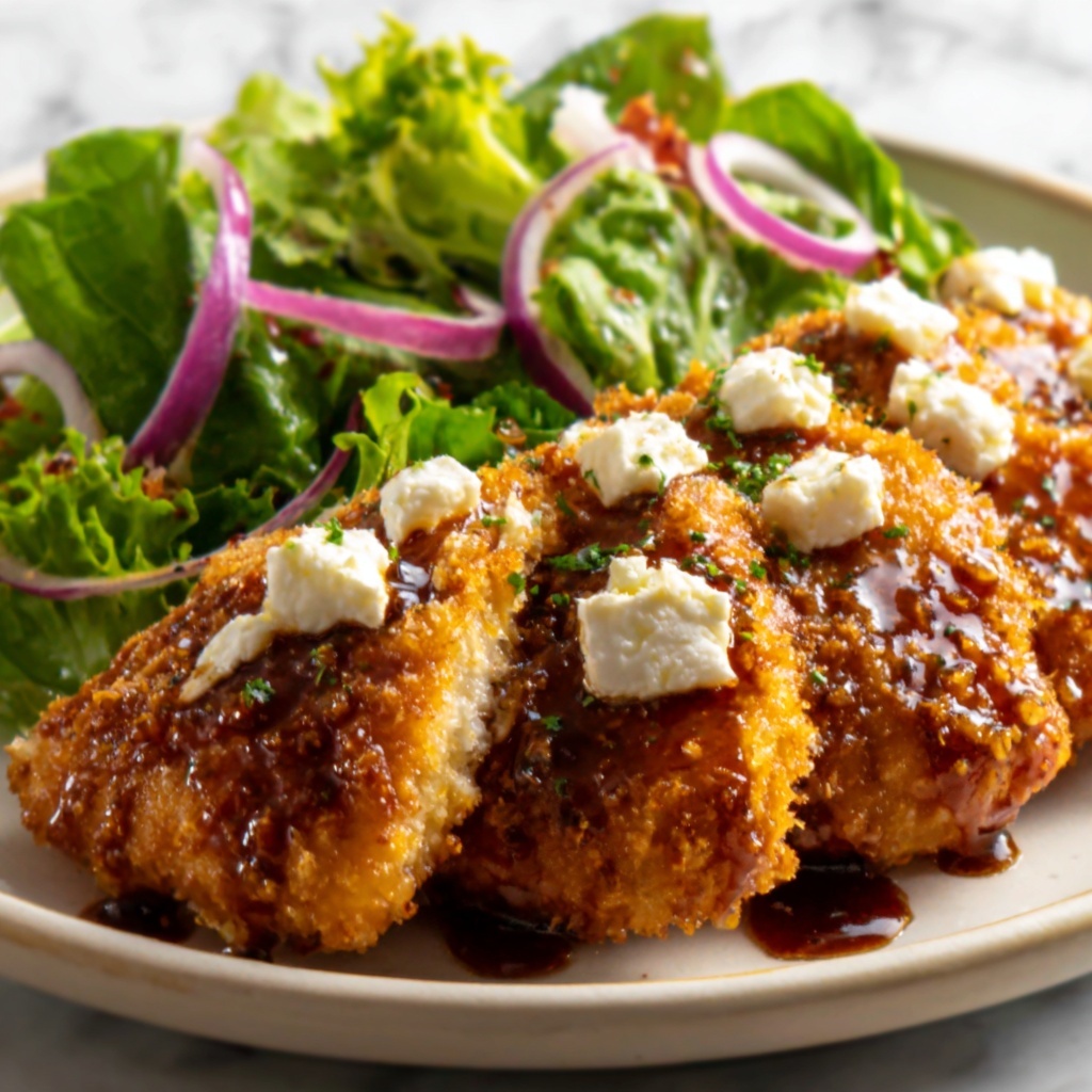 Hot Honey Feta Chicken Recipe - Recipe Image