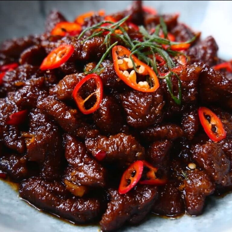 Crispy Shredded Chilli Beef: An Incredible Ultimate Recipe You’ll Love Recipe