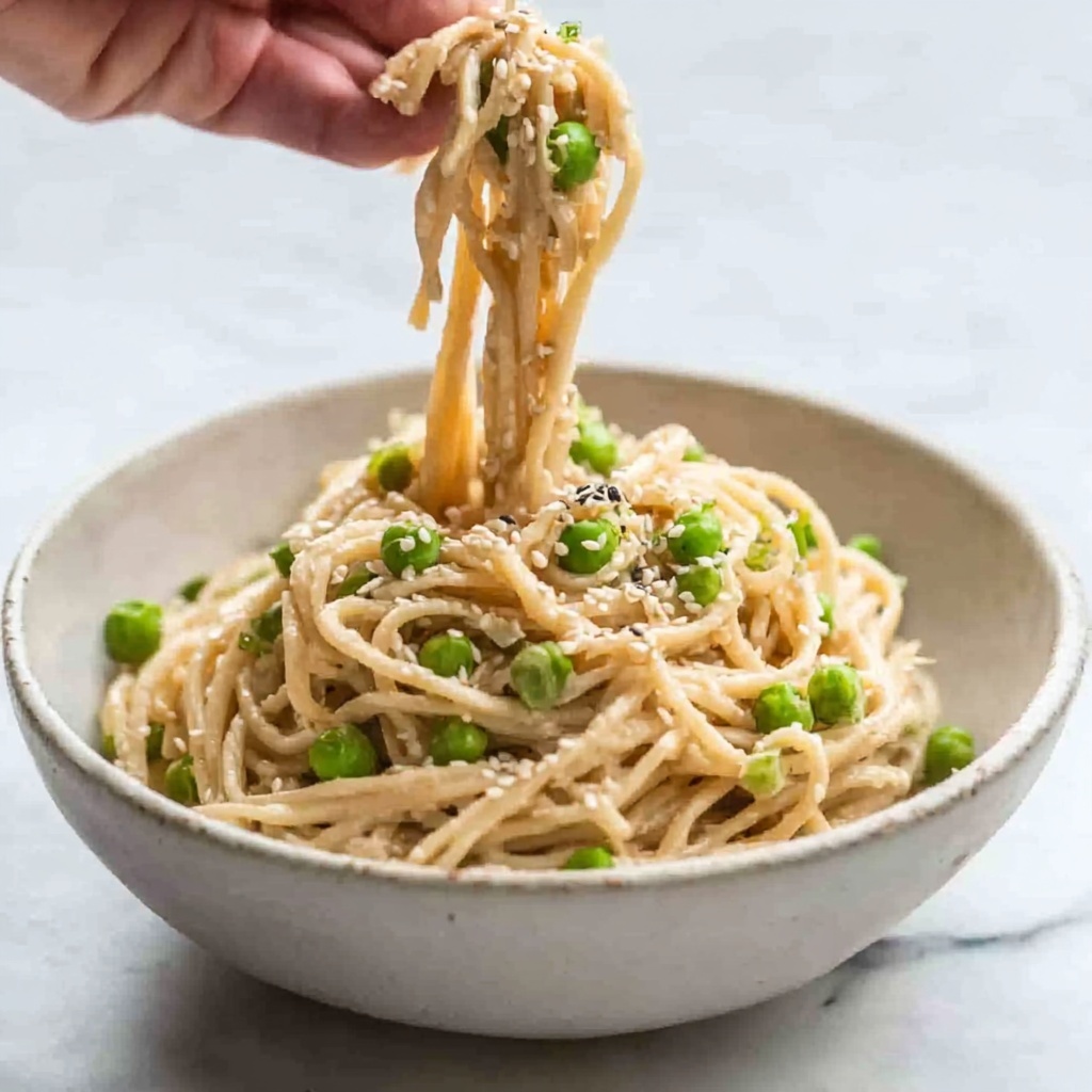 Creamy Tahini Noodles Recipe - Recipe Image