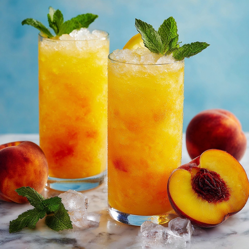 Peach Lemonade: The Ultimate Refreshing Summer Drink Recipe - Recipe Image