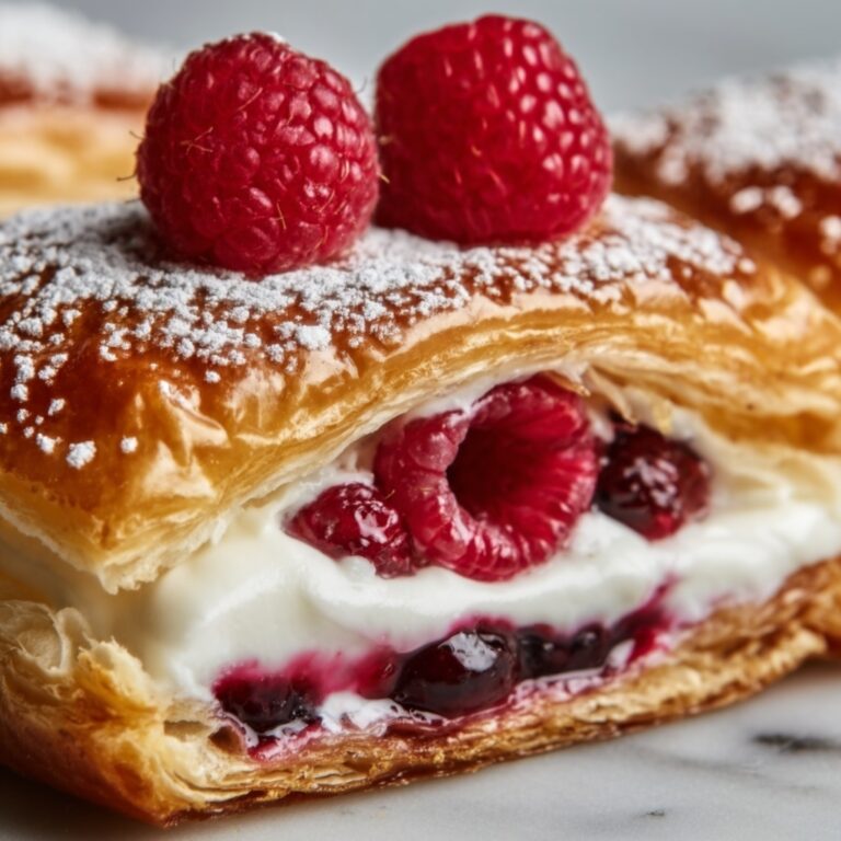 Cream Cheese and Berry Danish Pastries Recipe