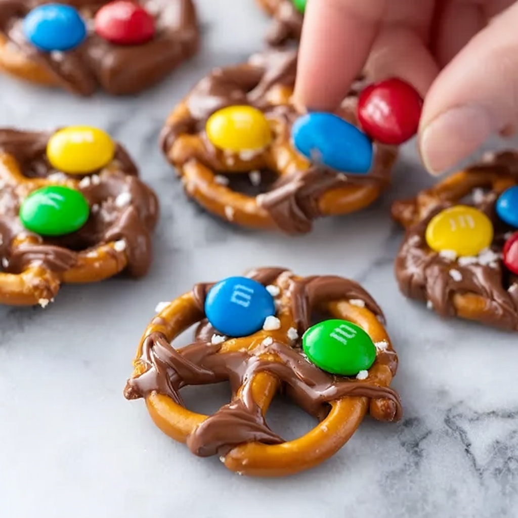 Christmas Pretzel Hugs Recipe - Recipe Image