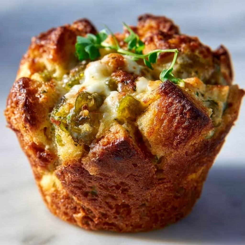 Pickle Fix Thanksgiving Stuffing Muffins Recipe - Recipe Image