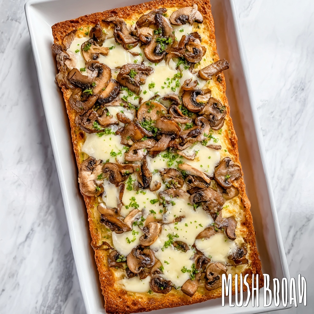 Mushroom Parmesan Crescent Bread Recipe - Recipe Image