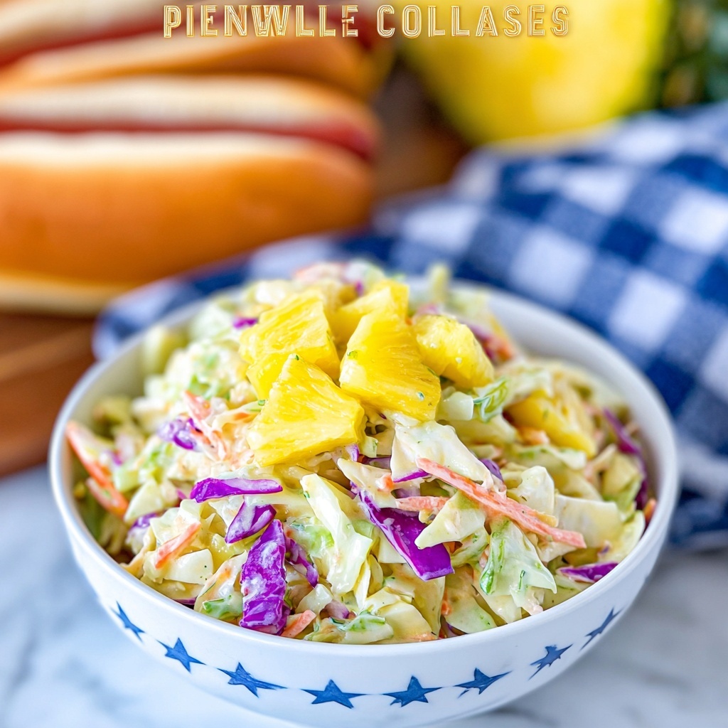 Pineapple Coleslaw Recipe - Recipe Image
