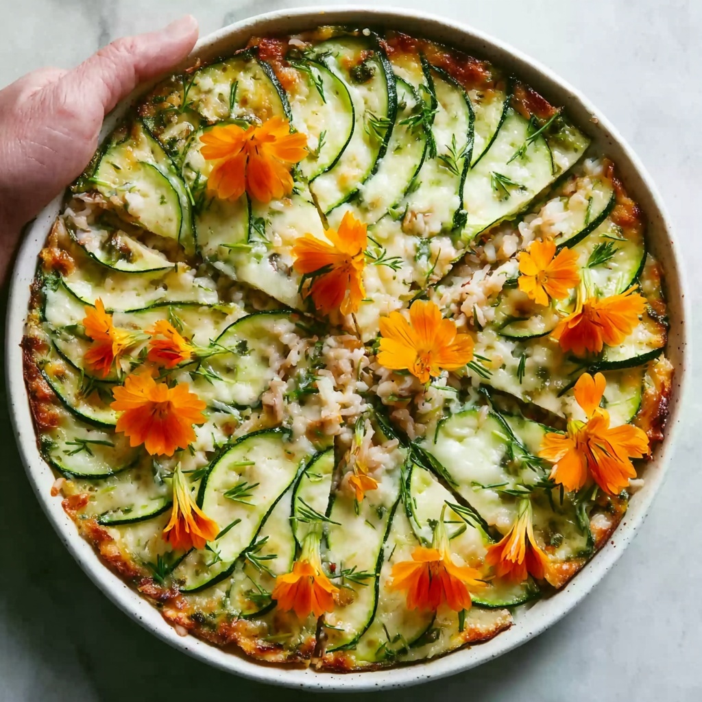 Savory Ground Turkey Zucchini Casserole Recipe - Recipe Image