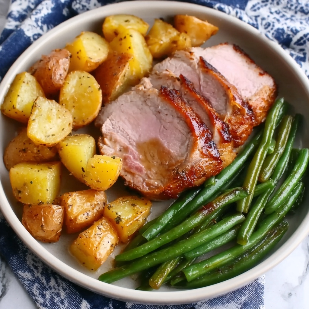 Crockpot Ham, Green Beans, and Potatoes Recipe - Recipe Image