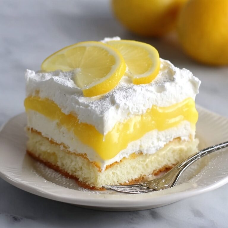 Lemon Lush Cake Recipe