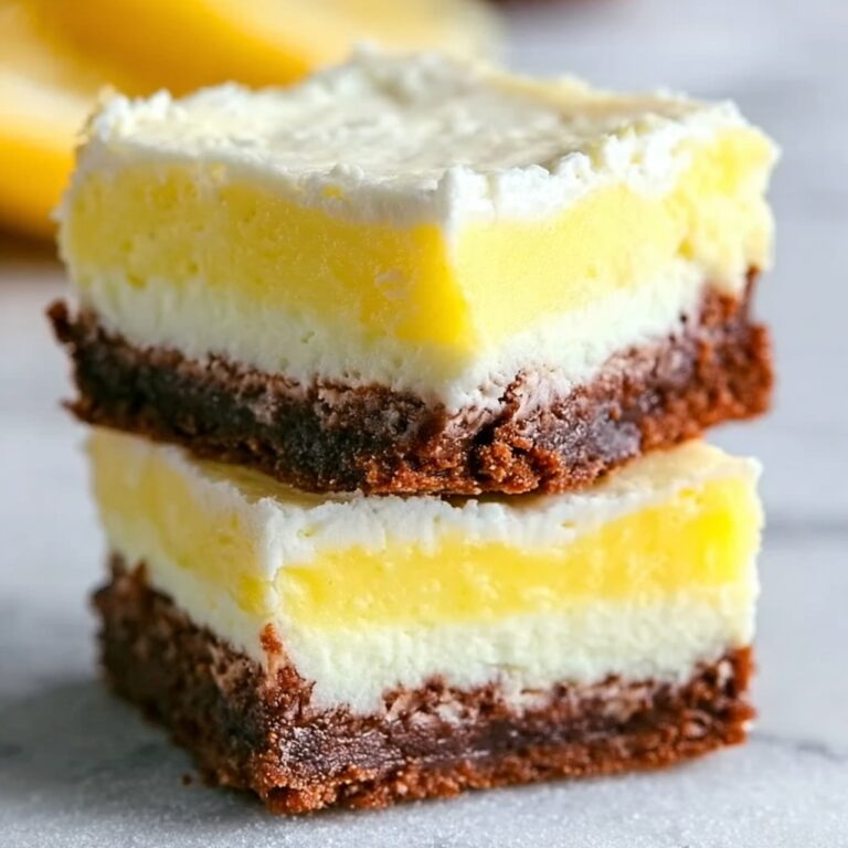 Lemon Cream Cheese Brownies Recipe