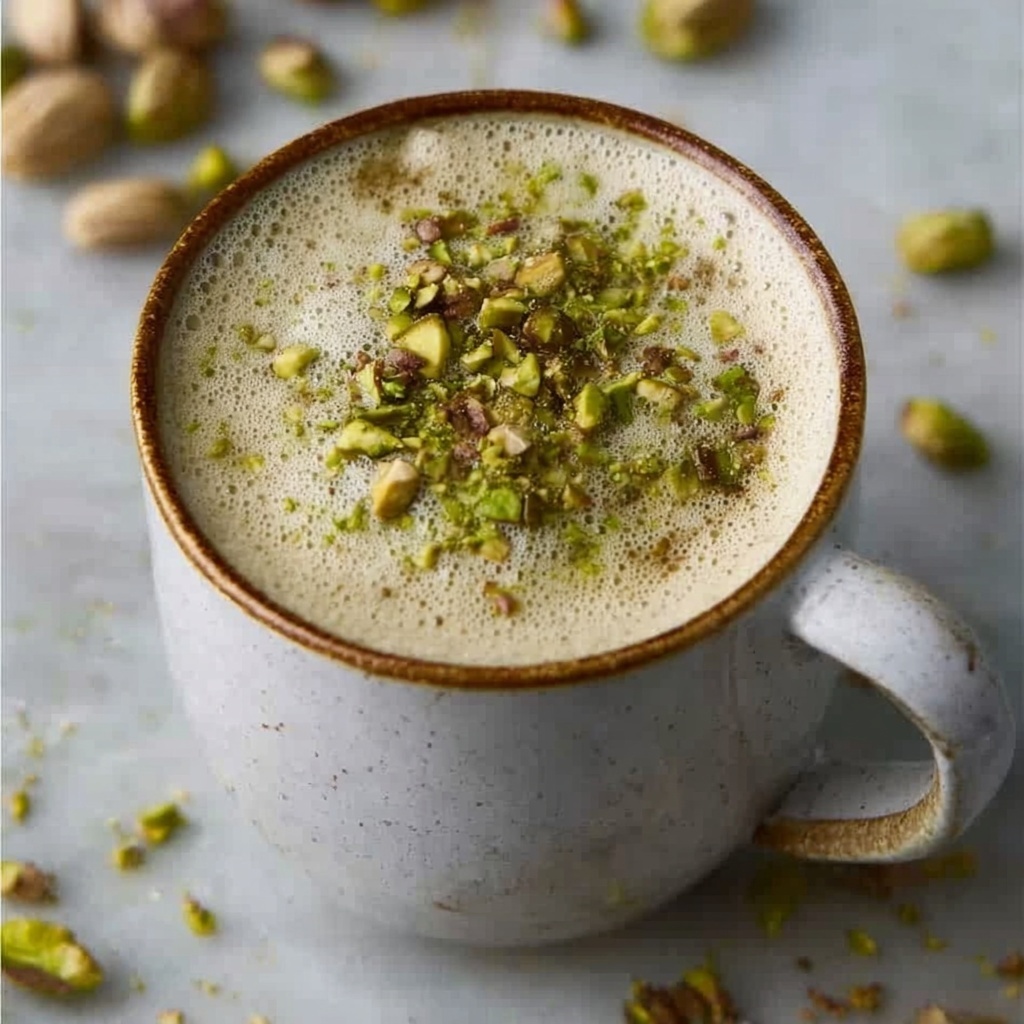 Pistachio Latte Recipe - Recipe Image