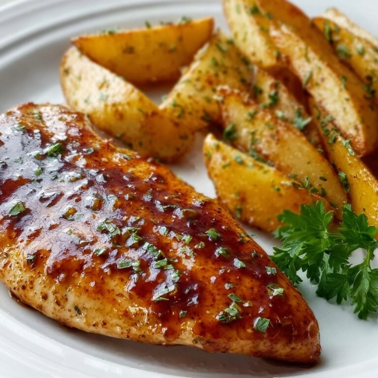 Sheet Pan Honey Glazed Chicken and Potatoes Recipe