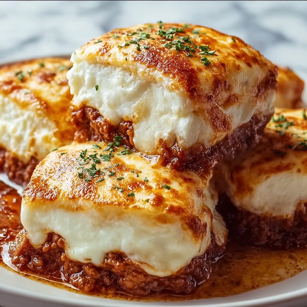 Chicken Parmesan Stuffed with Cream Cheese Recipe - Recipe Image