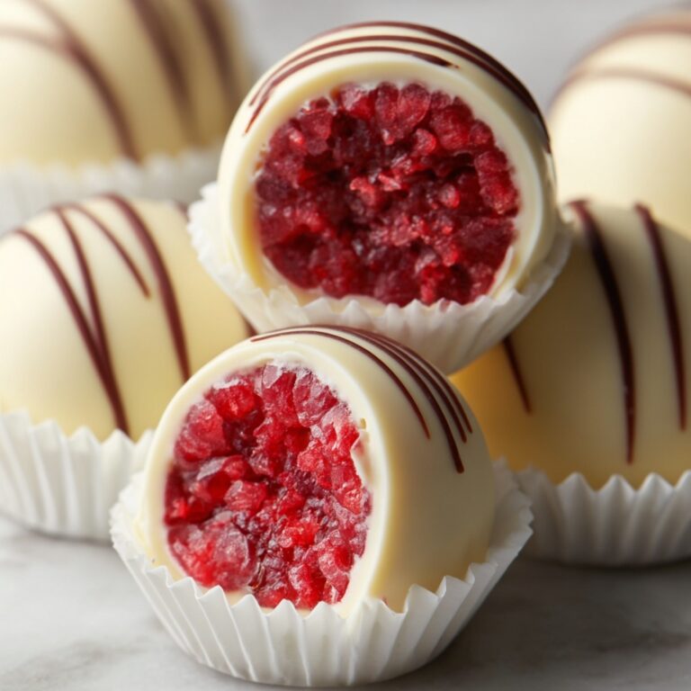 Raspberry Cheesecake Truffles Recipe