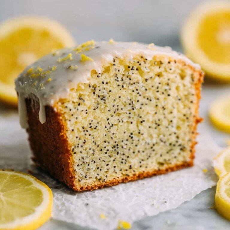 Lemon Poppy Seed Loaf Cake Recipe