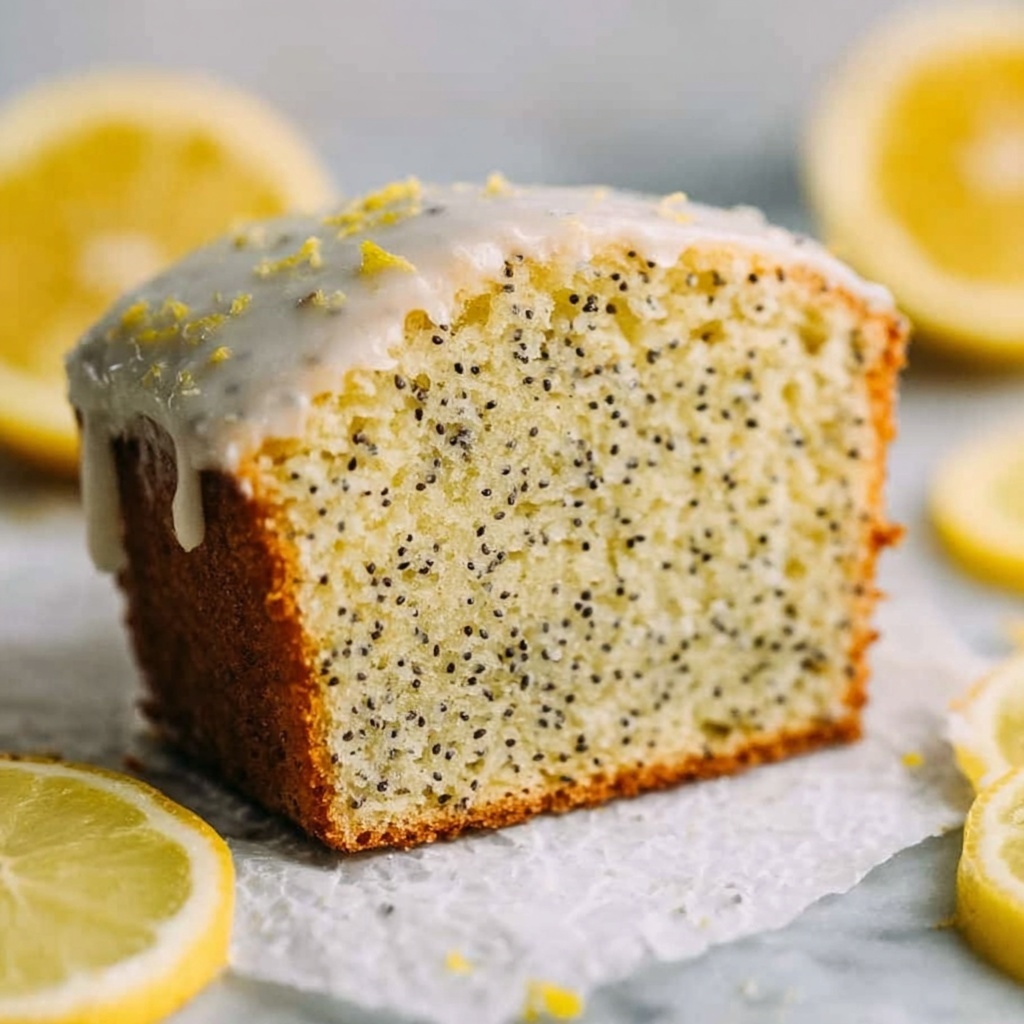 Lemon Poppy Seed Loaf Cake Recipe - Recipe Image