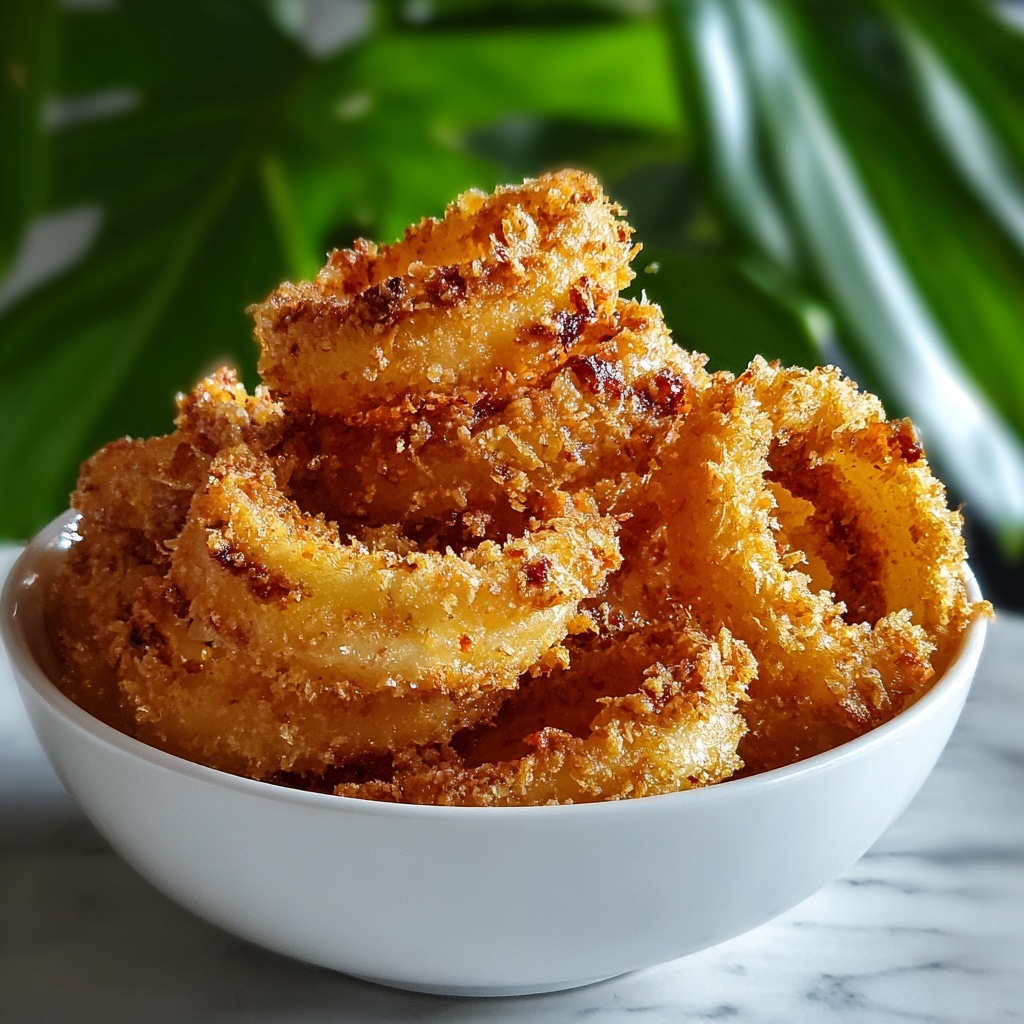 Fried Pineapple Rings Recipe - Recipe Image