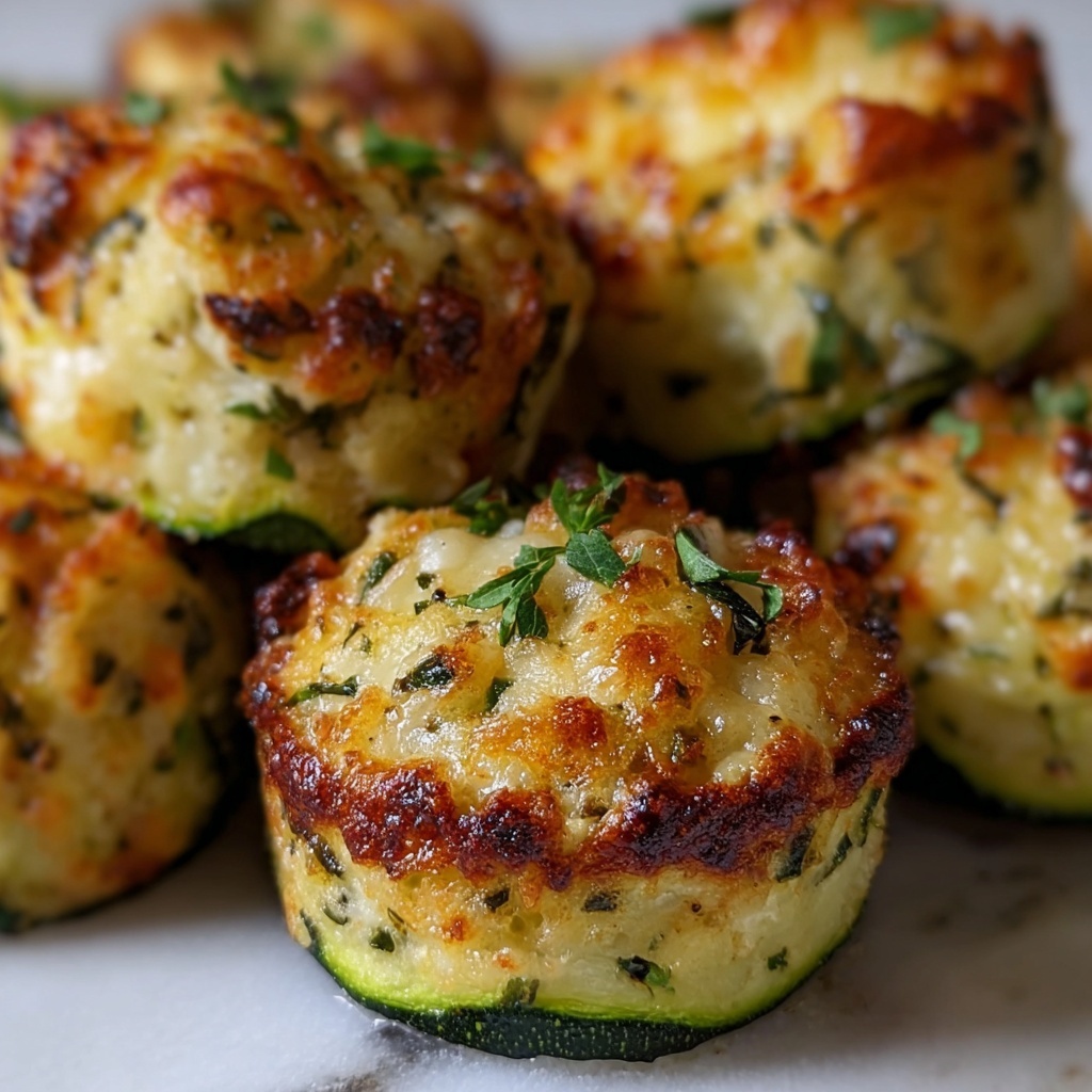 Zucchini Garlic Bites Recipe - Recipe Image