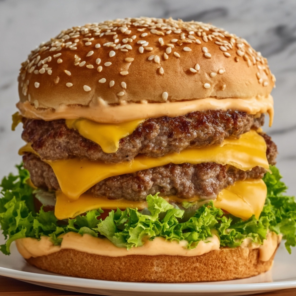 Homemade Big Macs Recipe - Recipe Image