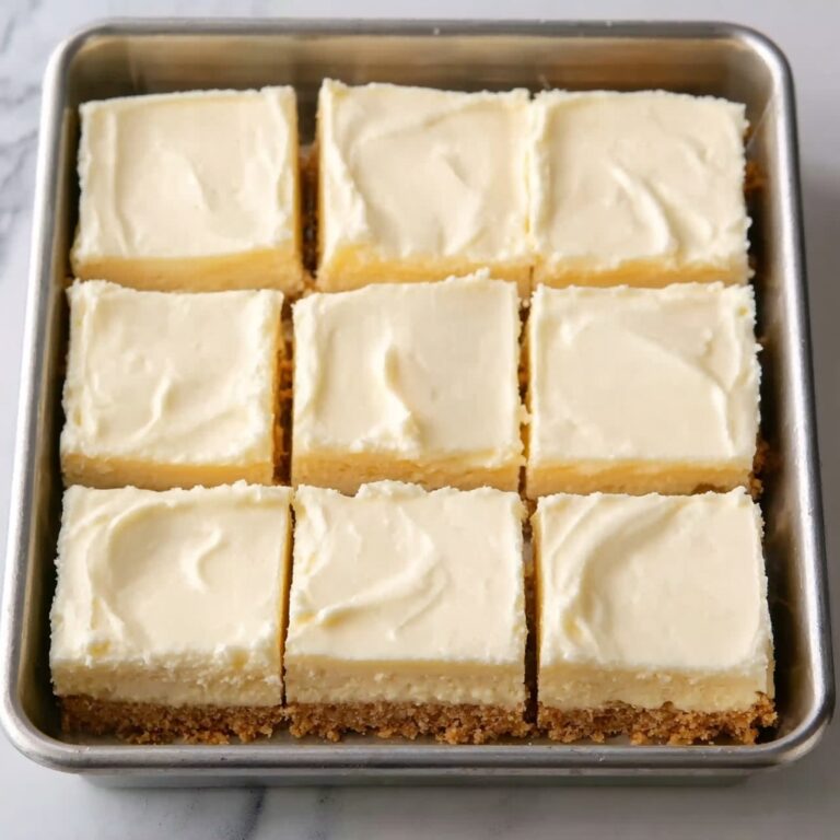 No Bake Cheesecake Bars Recipe