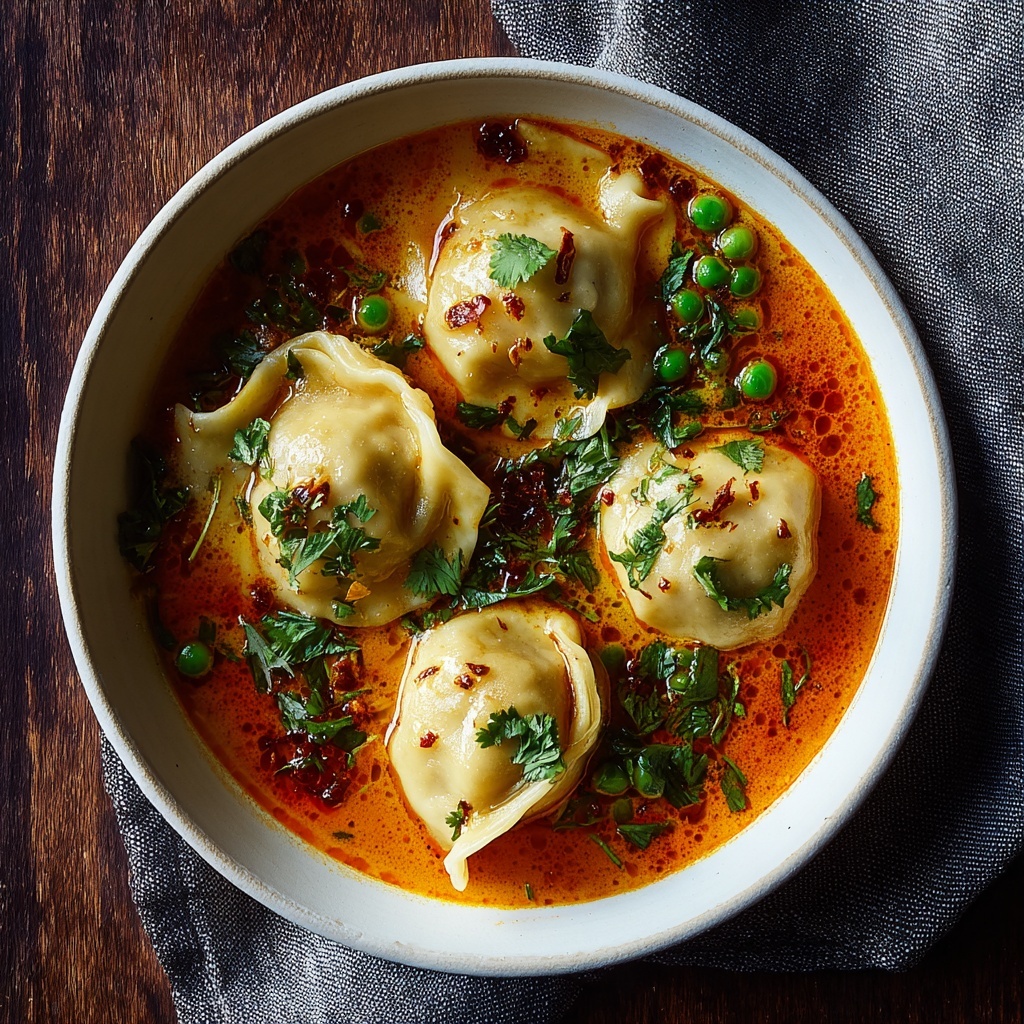Coconut Curry Soup with Dumplings Recipe - Recipe Image