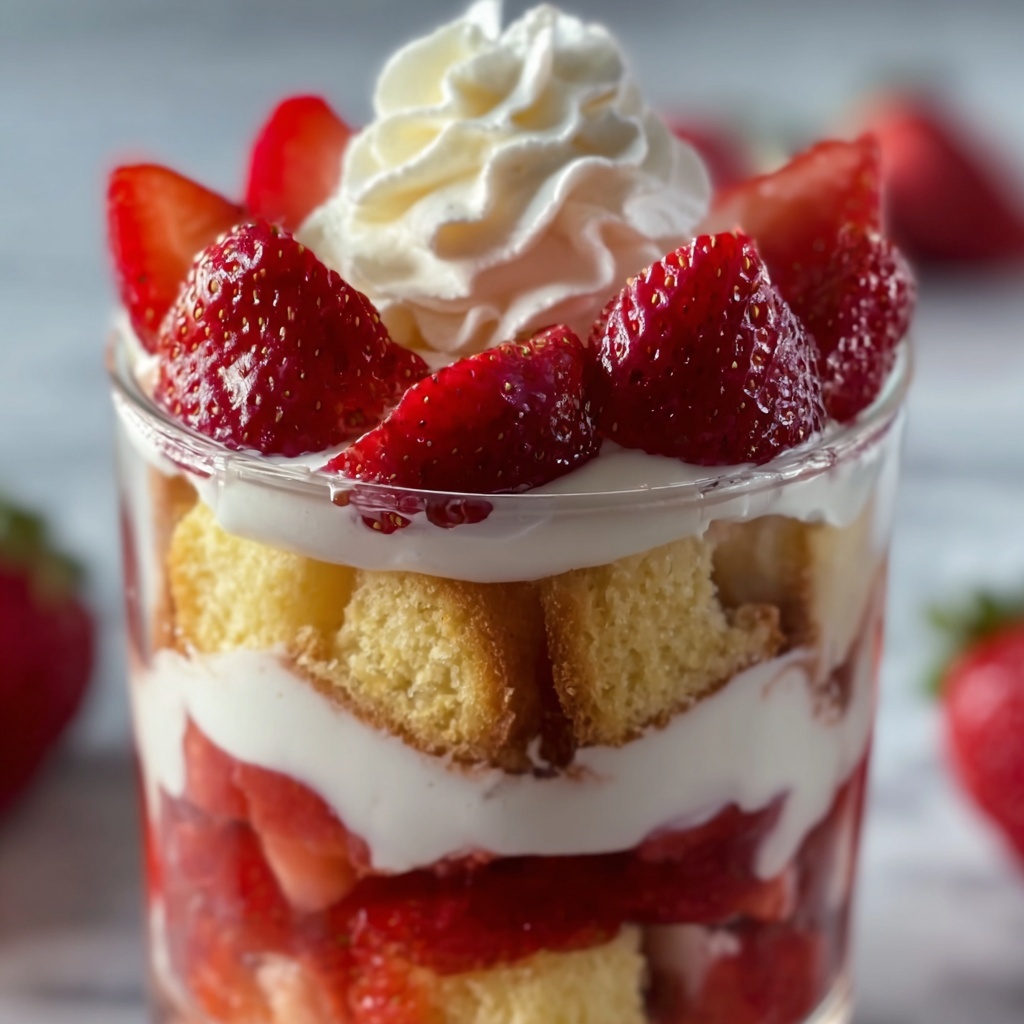 Strawberry Shortcake Parfaits Recipe - Recipe Image
